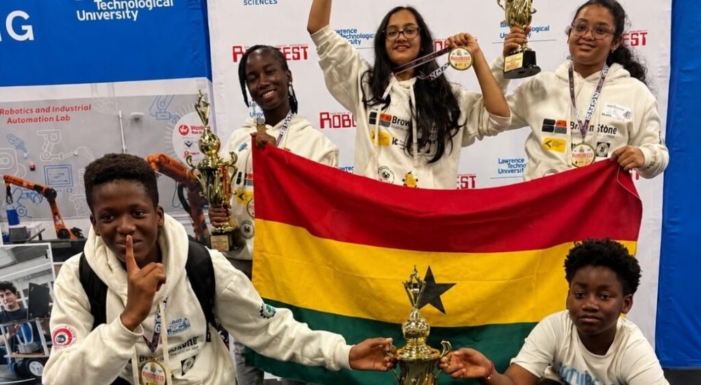 Ghana Wins Junior Division Title at 2026 Robofest World Championships