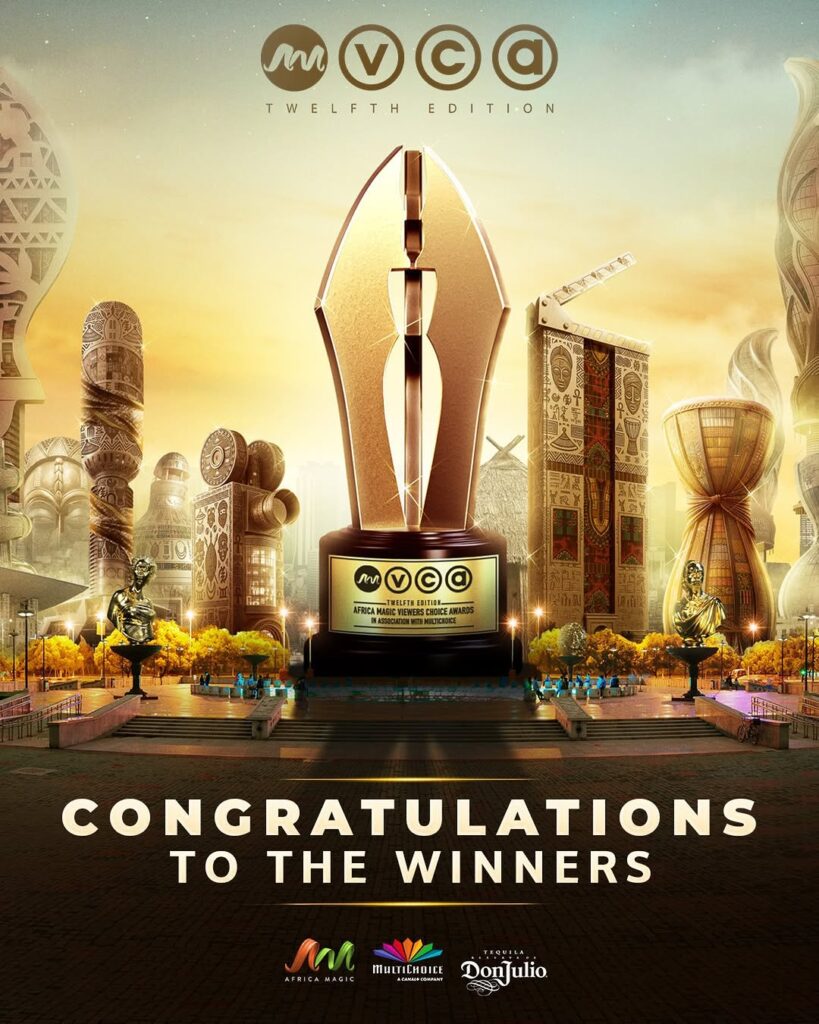 The Biggest Winners At The 12th Edition of The Africa Magic Viewers Choice Awards