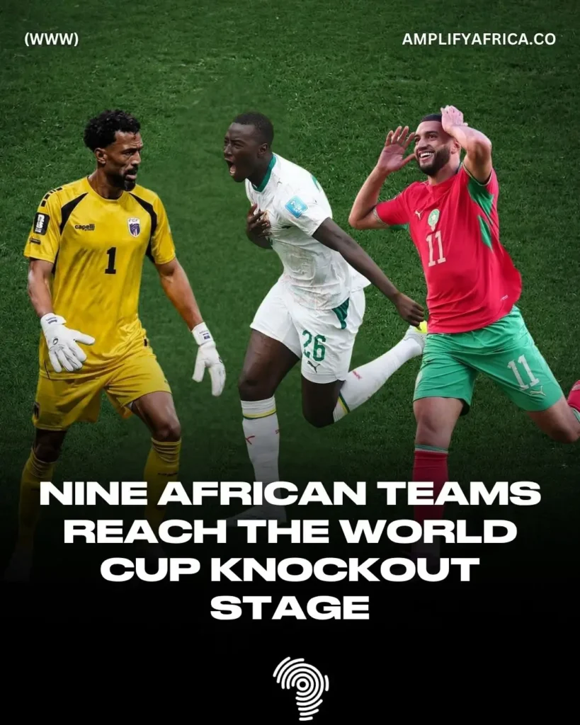 Nine African Teams Reach The World Cup Knockout Stage