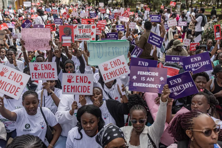 Thousands March In Nairobi As Campaigners Demand Action On Femicide